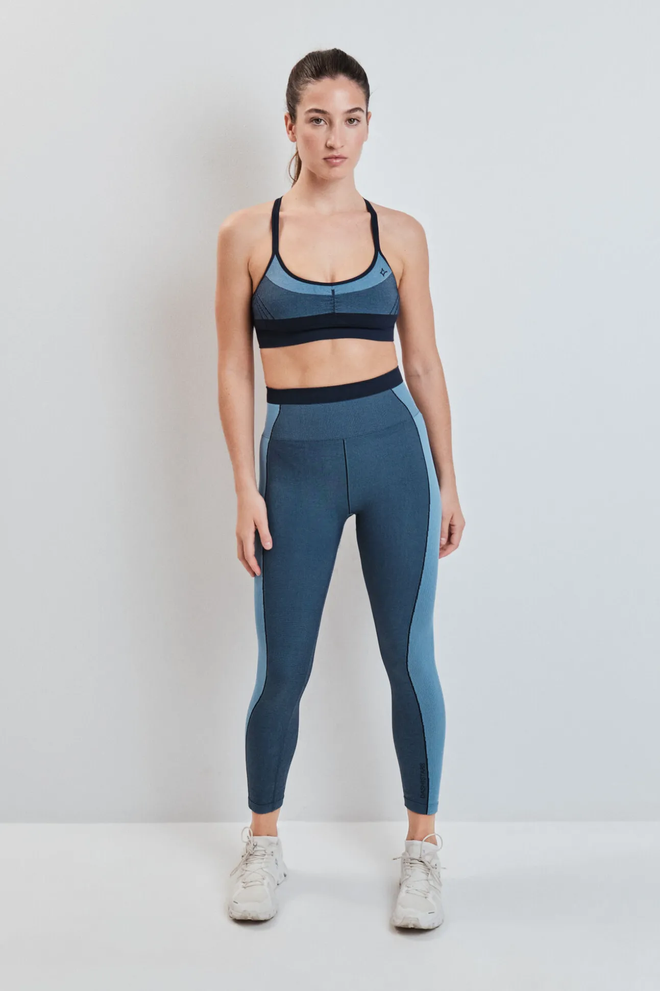 Legging SEAMLESS COMFORT curta azul