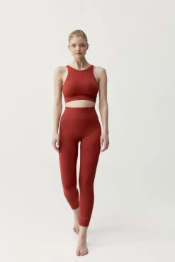Leggings esportivos Zinara vermelho