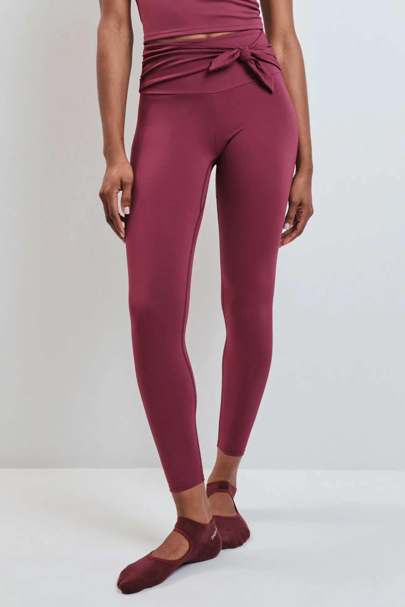 Legging SOFT MOVE comprida granate