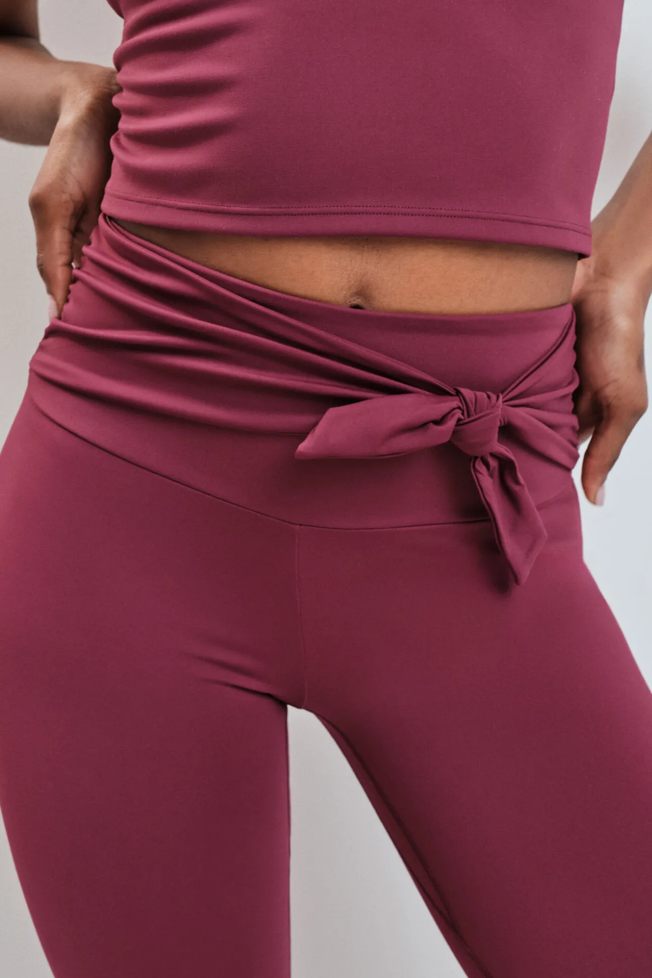 Legging SOFT MOVE comprida granate
