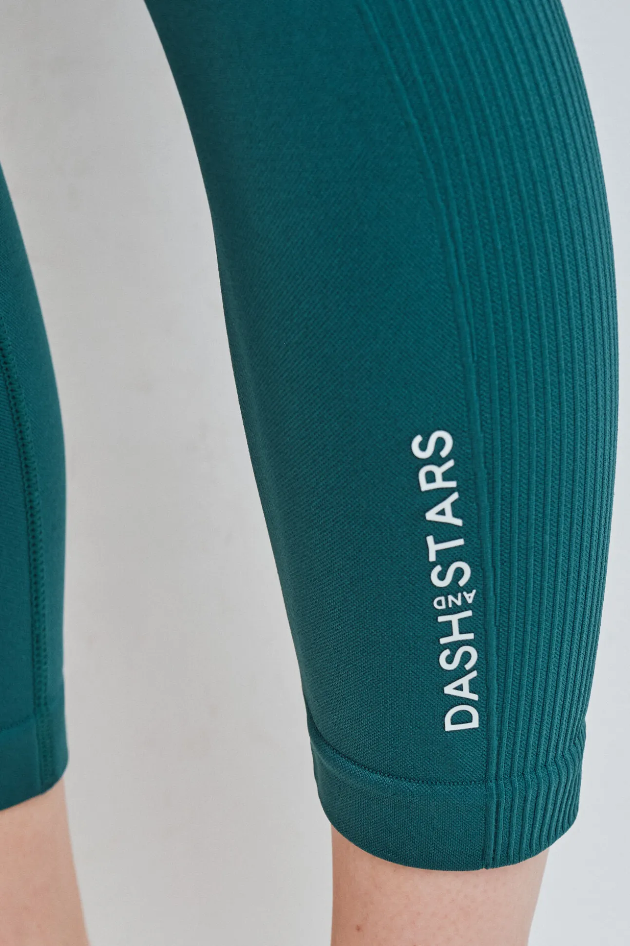 Leggings sem costura COMFORT crop azul