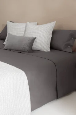 Lençol algodão orgânico. Cama 135-140 cm.