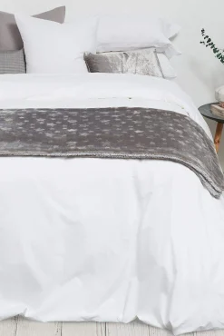 Lençol algodão percal. Cama 150-160 cm.