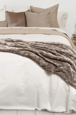 Lençol algodão percal. Cama 150-160 cm.
