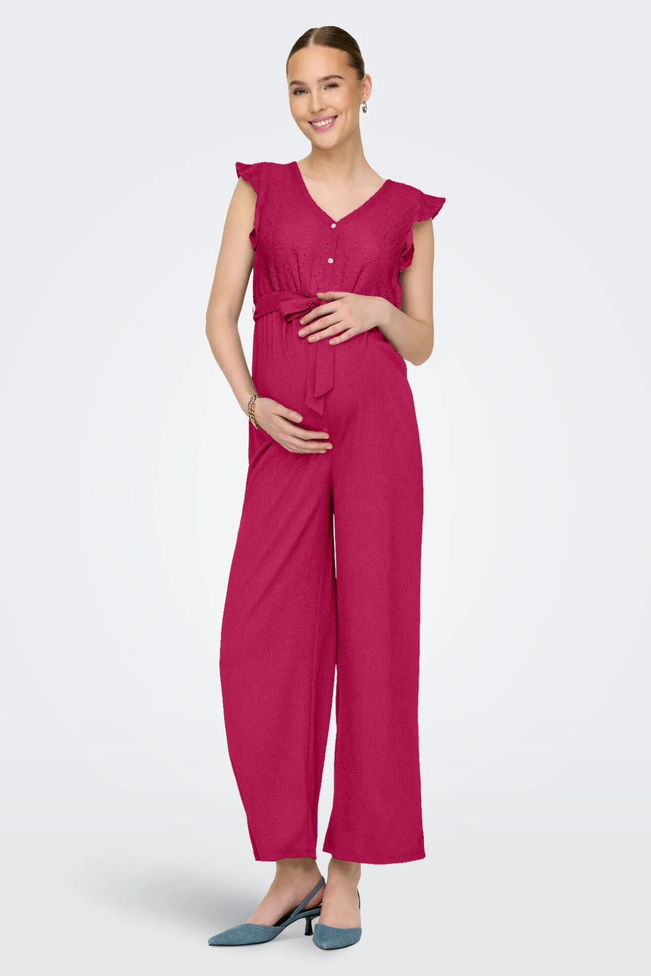 Macacão comprido maternity