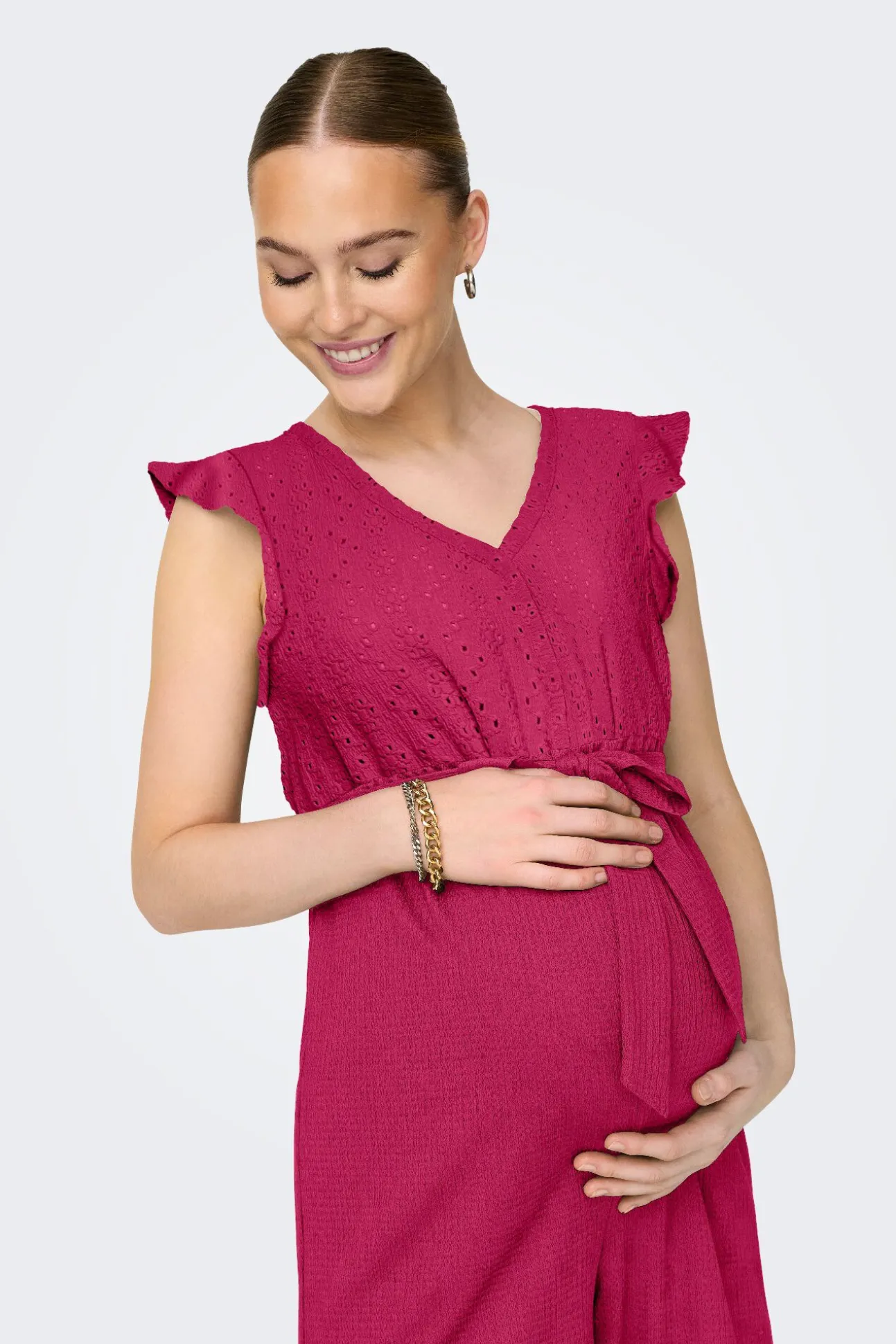 Macacão comprido maternity