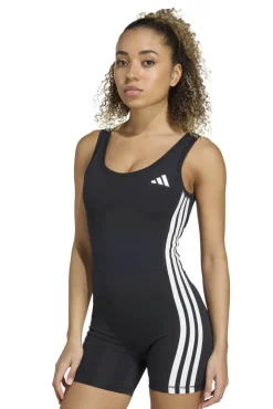 Macacão curto desportivo Optime 3 riscas