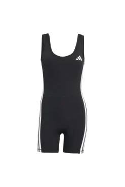 Macacão curto desportivo Optime 3 riscas