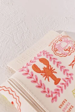 Mala de biquíni impermeável estampada de verão