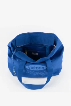 Mala tote bag dupla alça em algodão