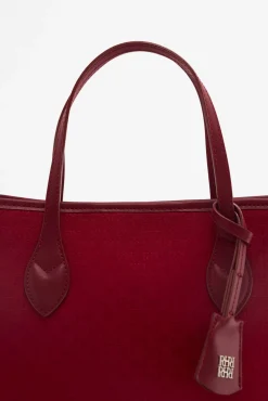Mala tote bag média jacquard