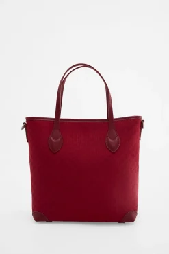 Mala tote bag média jacquard
