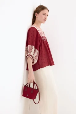 Mala tote bag mini jacquard