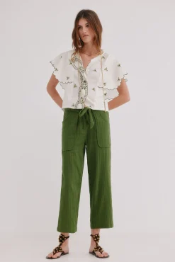 Malena. T-shirt gola redonda
