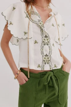 Malena. T-shirt gola redonda