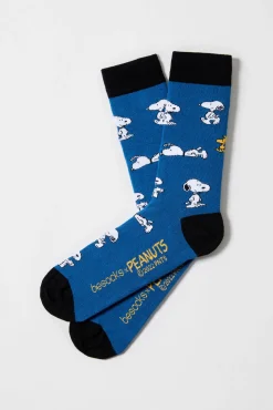 Meias altas Snoopy em algodão orgânico