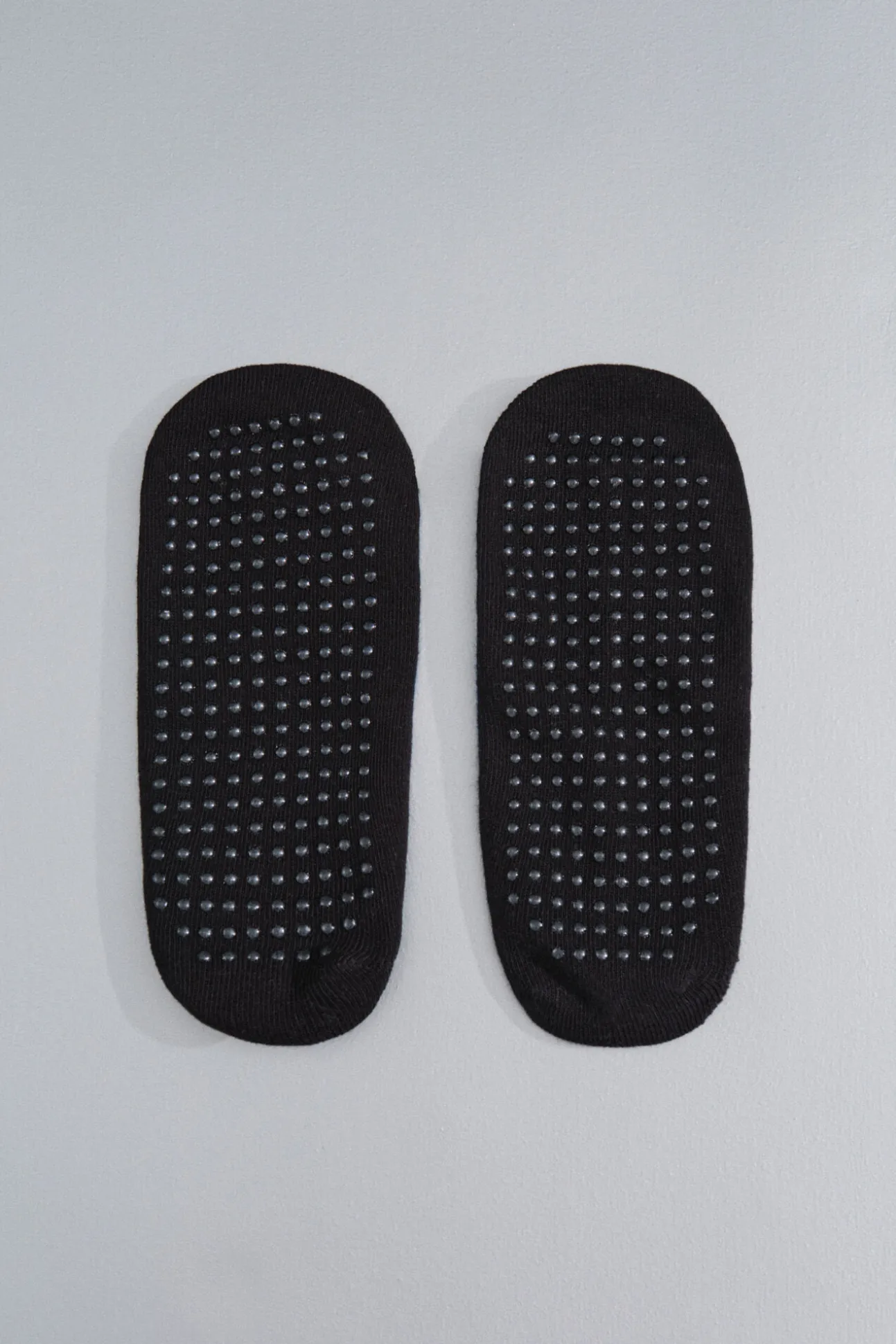 Meias de balé de algodão preto