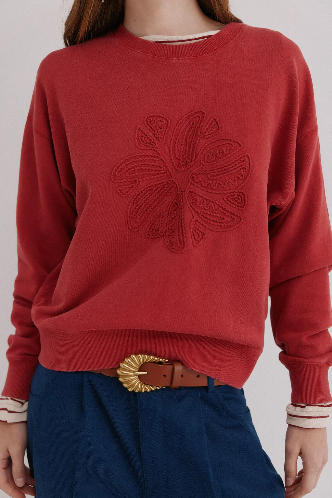 Mencía. Sweatshirt lavada