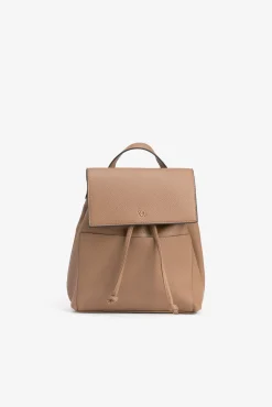 Mochila Bucket de efeito pele