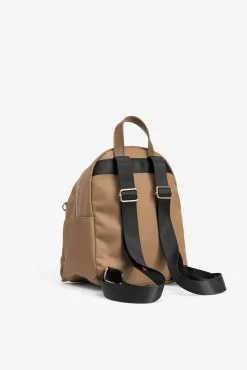 Mochila com bolso de nylon
