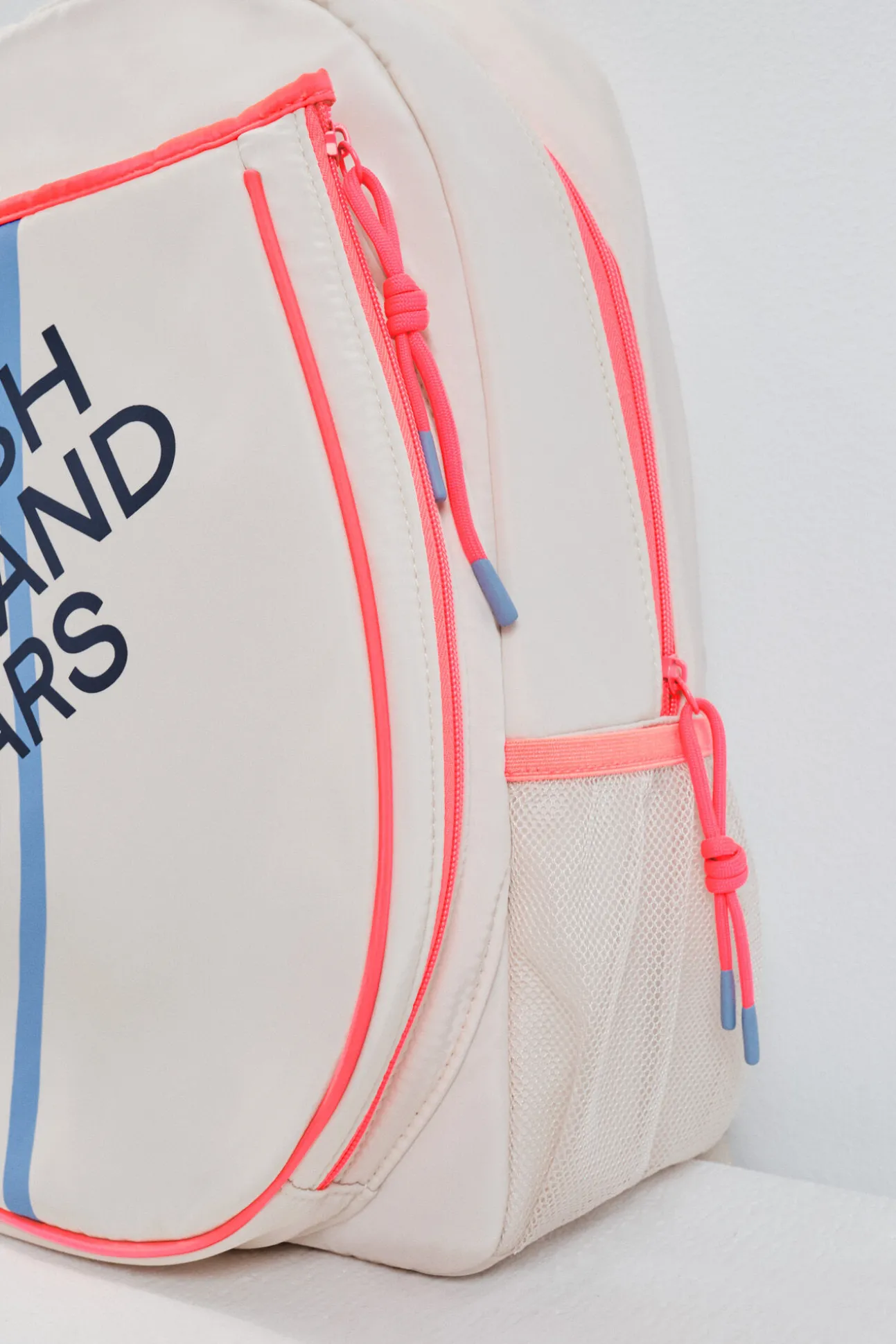 Mochila de padel branca