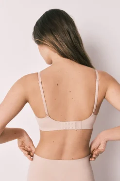 NAKED Soutien triangular top nude