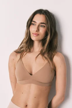 NAKED Soutien triangular top toffee