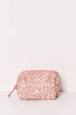 Nécessaire médio estampado animal print