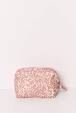 Nécessaire médio estampado animal print