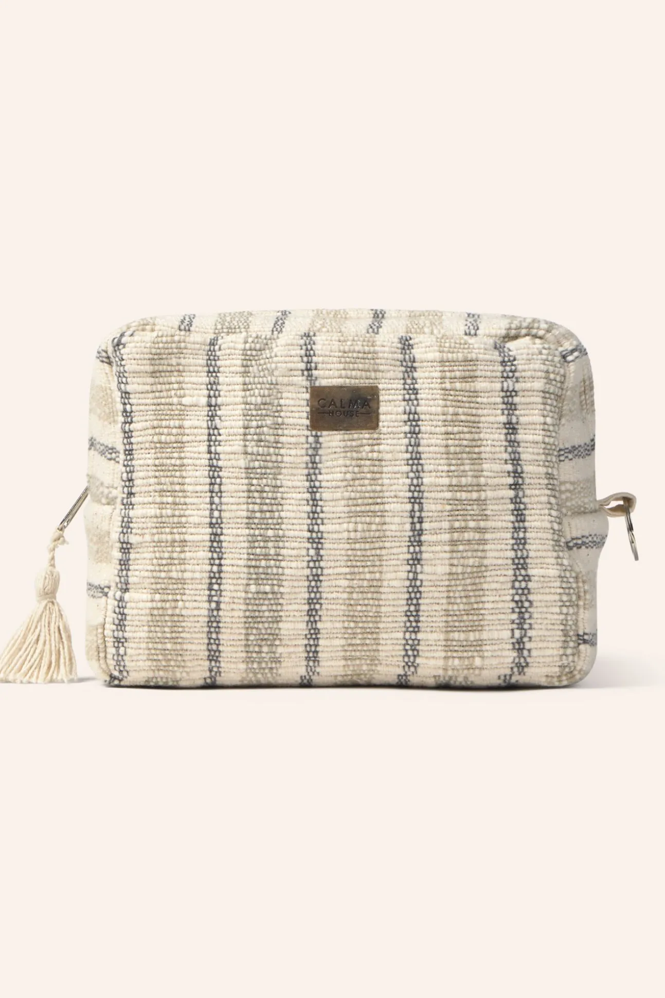 Necessaire Bacoli cinzento escuro 20x15x10