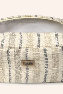 Necessaire Bacoli cinzento escuro 20x15x10