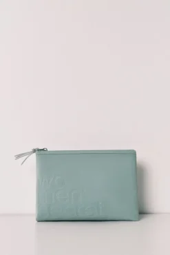 Necessaire carteira média verde