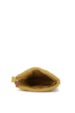 Necessaire de praia em algodão dourado