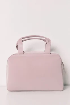 Necessaire grande com alças rosa