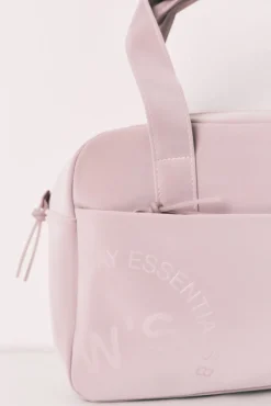 Necessaire grande com alças rosa
