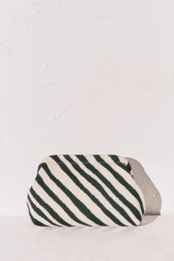 Necessaire média estampado zebra
