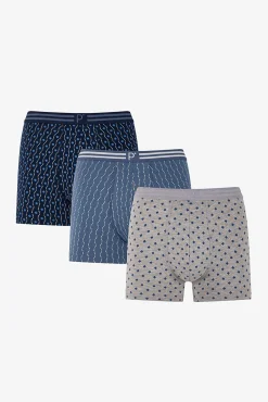 Pack 3 boxers estampados