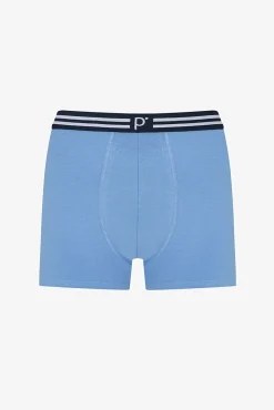 Pack 3 boxers estampados azul marinho e azul celeste