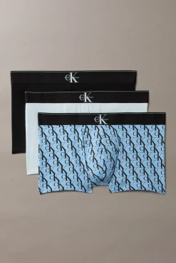 Pack de 3 boxers curtos com logo