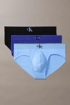 Pack de 3 slips em algodão com logo
