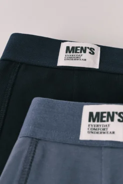 Pack 2 boxers azul claro e escuro
