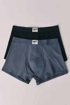 Pack 2 boxers azul claro e escuro