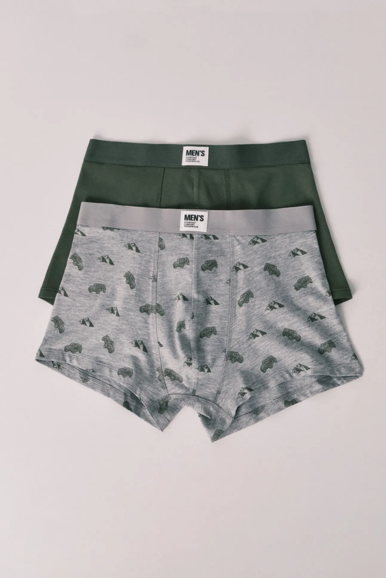 Pack 2 cuecas boxer Mountain