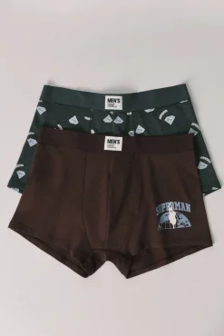 Pack 2 cuecas boxer Superman