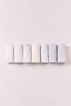 Pack 7 cuecas clássicas em algodão estampado multicolor
