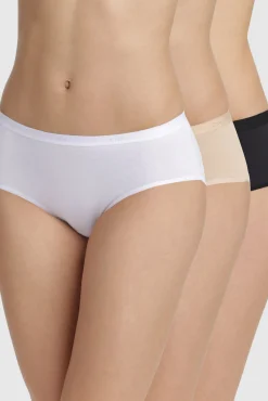 Pack 3 cuecas culottes Pockets Ecodim