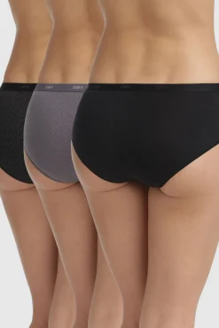 Pack 3 cuecas culottes Pockets Coton