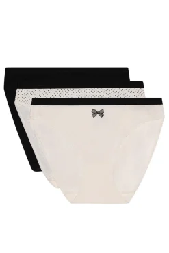 Pack 3 cuecas Pockets Coton