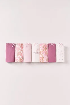 Pack 7 cuequinhas brasileiras em algodão estampado multicolor