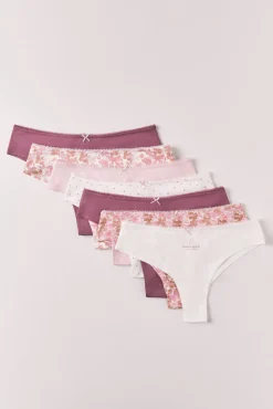 Pack 7 cuequinhas brasileiras em algodão estampado multicolor